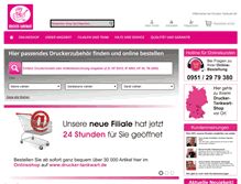 Tablet Screenshot of drucker-tankwart.de